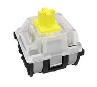 Gateron Optical Switch Interchange for Gateron Optical Switches Mechanical Keyboard GK61 SK61 SK64 Blue, Red, Brown, Black, Silver, Yellow White Axis(10pcs Yellow Axis)