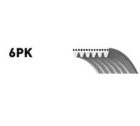 GATES 6PK1270 Cinghia servizi