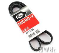 Gates 6PK1700 Cinghia Scanalata per Audi A1 BMW Citroen Seat Skoda Toyota Kia VW