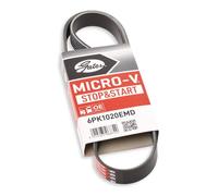 GATES 6PK1745 Cinghia servizi nero