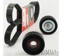 Gates Cinghia Scanalata 6PK1573 + Galoppino Puleggia per Ford Galaxy 2.0i 2.3