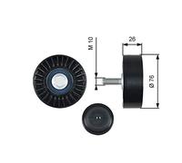 GATES DriveAlign Tenditore T36485