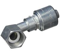 Gates Fluid Power 7104 - 2454 - 5 10 G10FFORX90S Megacrimp SAE Flat Face O-ring, short Drop. Femmina, 90 gradi Spazzato gomito