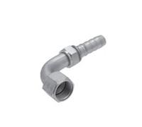 Gates Fluid Power 7347 - 02744 - 5 raccordo per tubo, 12 GS12FJX90S 3/10,2 cm foro a 1.1/16" Global Spiral Jic femmina 90 gradi breve GS