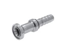 Gates Fluid Power 7347 - 04135 - 5 raccordo per tubo, 10 GS12FL Bore 1/5,1 cm a 3/10,2 cm Global Spiral flangiato 3000 psi dritto GS