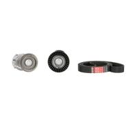 GATES K076PK1735 Kit Cinghie Poly-V per VW Polo Schrägheck (6R1, 6C1) POLO (9N)