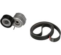 GATES Kit Cinghie Poly-V K016PK1320 Gomma Compatibilità con OPEL Corsa D Hatchback S07 Meriva A X03 Corsa C Hatchback X01 AGILA B H08 AGILA A H00 COMBO Cassone/Furgonato/Promiscuo