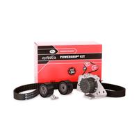 GATES KP15524XS Pompa acqua + Kit cinghie dentate per CITROËN,FIAT,LANCIA,PEUGEO