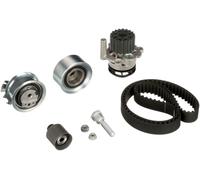 GATES KP25607XS-1 Pompa acqua + Kit cinghie dentate per AUDI,SEAT,SKODA,VW