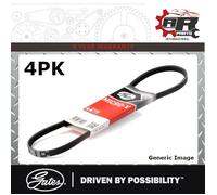Gates Micro V A Costine Cinghia Trasmissione Ventola - 4PK1483 - Per Ford
