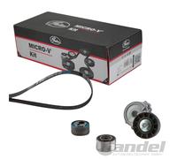 GATES K036PK1470 Kit Cinghie Poly-V per CITROËN,FIAT,PEUGEOT