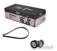 GATES Micro-V Kit Set Adatto A per Seat Cordoba Ibiza Skoda