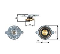 GATES RC113 Tappo, radiatore per AUDI,AUSTIN,BEDFORD,BMW,CHEVROLET,DAIMLER,FORD,
