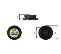 GATES Tappo serbatoio refrigerante RC246 per OPEL Sintra (APV) per ROVER 75 (RJ)