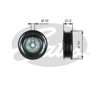 GATES Rullo Di Guida Per Suzuki Swift IV 1.2 Splash
