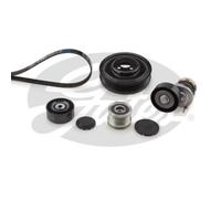 GATES Set Cinghia Scanalata Cinghia Dentata per Audi A4 Avant 8K5 B8 A6 4G5