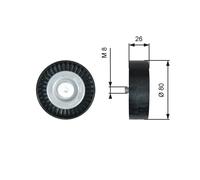 GATES T36367 Galoppino/Guidacinghia, Cinghia Poly-V per LAND ROVER,VOLVO