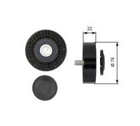 GATES T36389 Galoppino guidacinghia, cinghia Poly-V