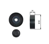 GATES T36478 Galoppino guidacinghia, cinghia Poly-V