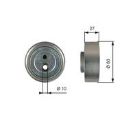 GATES T36755 Galoppino/Guidacinghia, Cinghia Poly-V per SUZUKI