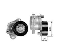 Puleggia tendicinghia, cinghia a V GATES T38390