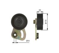 GATES T39019 Rullo tenditore, Cinghia Poly-V per LAND ROVER,MG,ROVER