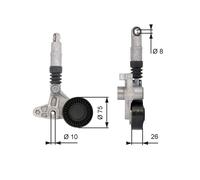 GATES T39099 Tendicinghia, Cinghia Poly-V per AUDI,PORSCHE,VW