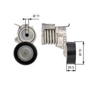 GATES T39115 TENDITORI + PULEGGE Seat Cordoba berlina (6l2)(2002->) 1,2 - 47 kw