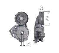 GATES T39173 Rullo tenditore cinghia Poly-V