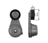 GATES T39190 Rullo tenditore cinghia Poly-V 60mm per SMART FORTWO Coupe (451)