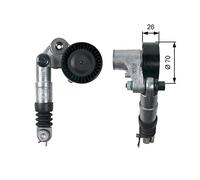 GATES T39216 Rullo tenditore cinghia Poly-V | Compatibile con: CHRYSLER PT CRUISER