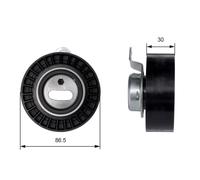 GATES T41008 Rullo tenditore, cinghia dentata