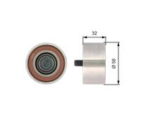 GATES T42141 Galoppino/Guidacinghia Cinghia dentata