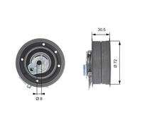GATES T43010 Rullo tenditore, Cinghia dentata per AUDI,BESTURN (FAW),SEAT,SKODA,
