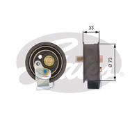 GATES T43123 Rullo tenditore, Cinghia dentata