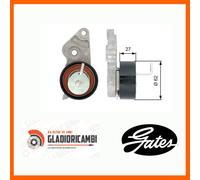 GATES T43127 Puleggia tenditore, cinta distribuzione per FORD MAZDA T43127