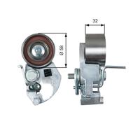 GATES T43133 Rullo tenditore, Cinghia dentata per HYUNDAI,INOKOM,KIA