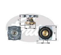 GATES RC130 Tappo, radiatore