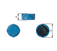 GATES Tappo serbatoio refrigerante Tappo Vaschetta Radiatore RC203 25 58