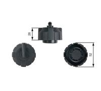 GATES Tappo serbatoio refrigerante Tappo Vaschetta Radiatore RC213 26 52