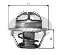 GATES Termostato Refrigerante 88°C per Suzuki SX4 S-CROSS Vitara Baleno