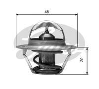 GATES TH00391G2 Termostato, refrigerante per AUDI,FORD,VW