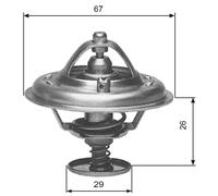 GATES TH09180G1 Termostato motore per VW LT 28-35 I Autobus (281-363) 80°C