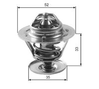 GATES Termostato, Refrigerante per FORD MAZDA VW STANDARD AUTOMOBILE
