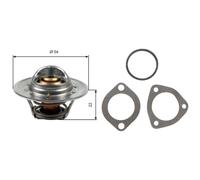 Termostato Refrigerante Gates TH12792G1 per Ford Mazda Volvo Ford Usa