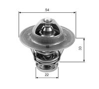 GATES TH22285G1 Termostato, refrigerante per HONDA,MAZDA,OPEL,VAUXHALL