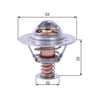 GATES TH22689G1 Termostato, refrigerante per CHEVROLET,OPEL,VAUXHALL