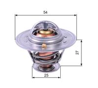 GATES TH22782G1 Termostato motore per FIAT DUCATO Pritsche/Fahrgestell (244)