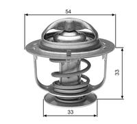GATES TH30888G1 Termostato, refrigerante per ASIA MOTORS,HYUNDAI,KIA,MAZDA