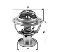 GATES TH32387G1 Termostato, refrigerante per FORD,FORD USA,JAGUAR,MAZDA,MERCURY